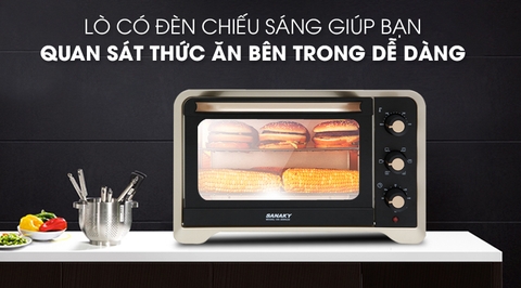Lò nướng Sanaky VH309N2D 30 lít