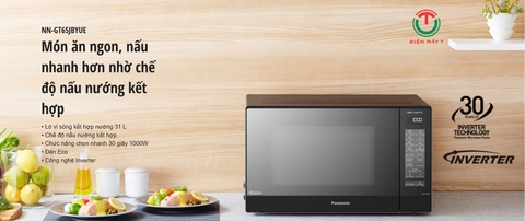 Lò vi sóng có nướng Panasonic NN-GT65JBYUE - 31 lít