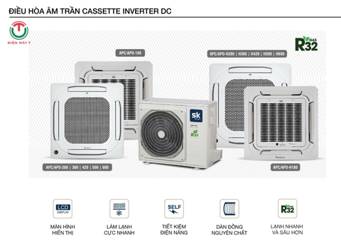 Điều hòa âm trần inverter Sumikura 1 chiều 18.000BTU APC/APO-180/DC