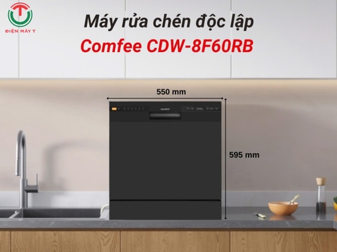Máy rửa chén thông minh COMFEE EZ Go Series CDW-8F60RB