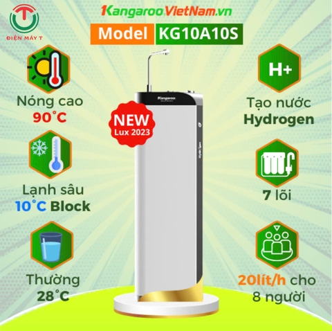 Máy Lọc Nước RO Nóng Lạnh Kangaroo KG10A10S