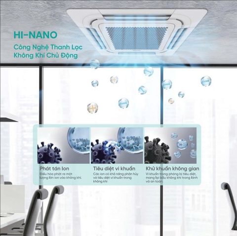 Máy lạnh âm trần Hisense 37.400 btu  AUC-36CR4RDKA