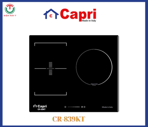 Bếp điện từ 3 bếp Capri CR-839KT _ Hàng chính hãng