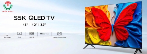 Google Tivi QLED TCL AI FHD 43 inch 43S5K