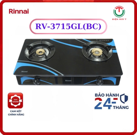 Bếp gas đôi Rinnai RV-3715GL(BC)/(FB)/(FM) - Hàng chính hãng