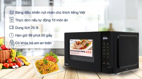 Lò vi sóng Panasonic 25lít NN-ST34NBYUE