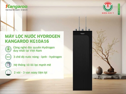 Máy lọc nước Kangaroo Hydrogen Infinity nóng lạnh KG10A16
