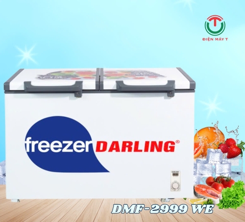 Tủ Đông Mát 2 Ngăn Darling 250 lít DMF-2999 WE