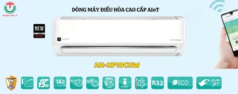 Máy lạnh Sharp Inverter 1 HP AH-XP10CHW [2025]