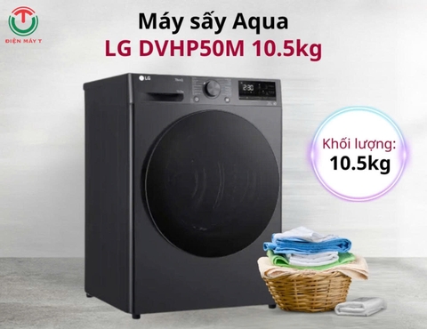 Máy sấy bơm nhiệt LG 10.5 kg DVHP50M