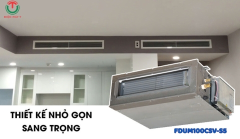 Máy lạnh giấu trần nối ống gió Mitsubishi Heavy FDUM100CSV-S5