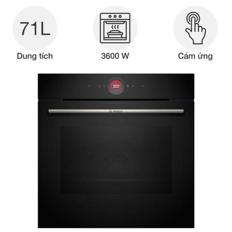 Lò nướng âm tủ Bosch 71 lít HBG7241B1 ( Series 8 )
