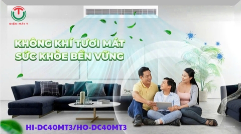 Giấu trần nối ống gió HIKAWA mono 1 chiều HI-DC40MT3/HO-DC40MT3 (36.000 BTU - 3 pha )