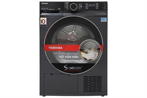 Máy sấy bơm nhiệt Inverter Toshiba 10 kg TD-BP110GHV(MG)