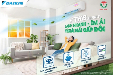 Máy lạnh Daikin inverter 2 Hp FTKB50ZVMV [2025]