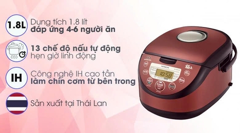 Nồi cơm điện cao tần 1.8lít Hitachi RZ-GHE18Y(R)