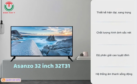 Tivi LED Asanzo 32 inch 32T31 - Hàng chính hãng