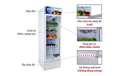 Tủ mát Sumikura SKSC-400I Inverter