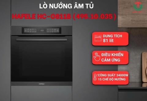Lò Nướng Âm Tủ HC-O811B Hafele 495.10.035