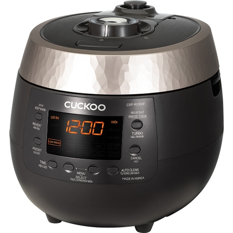 Nồi cơm điện tử áp suất Cuckoo 1.8 lít CRP-R1000F/BKGBCRVNCV