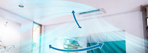 Dàn lạnh multi âm trần 1 hướng Samsung 8,900BTU AJ026TN1DKH/EA