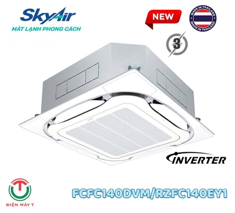 Máy lạnh Âm Trần Daikin inverter 47.800Btu FCFC140DVM/RZFC140EY1 - 3pha [2025]