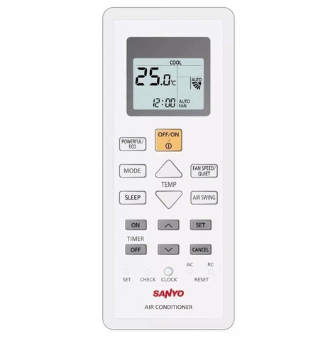 Máy lạnh Sanyo Inverter 1.5 HP SO/SI-12TSJIVND