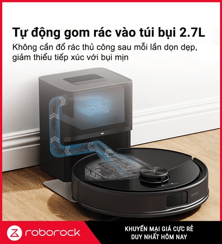 Robot hút bụi lau nhà Roborock Q10 PF+