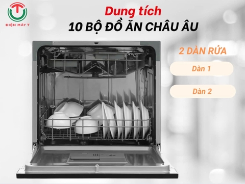 Máy rửa chén thông minh COMFEE EZ Go Series CDW-8F60RB