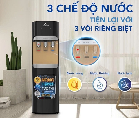 Cây nước nóng lạnh hút bình Hòa Phát HHC388