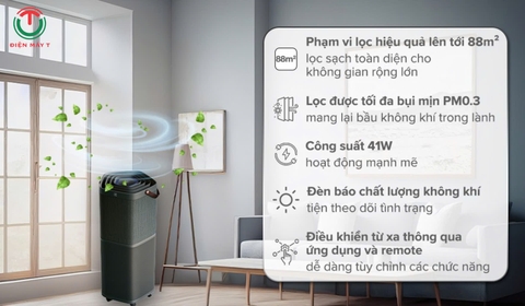 Máy lọc không khí Electrolux 41W PA91-606DG