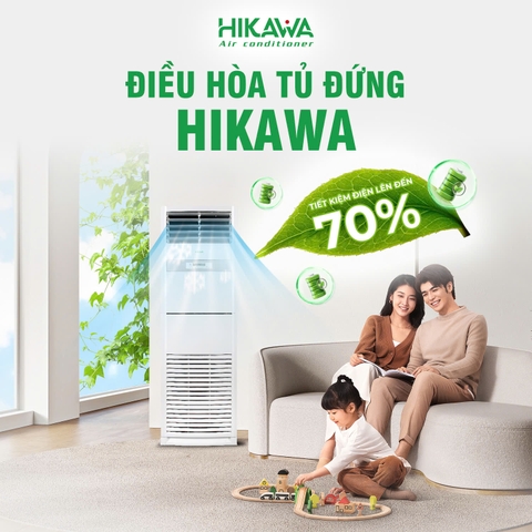 Điều hòa tủ đứng HIKAWA 1 chiều 48000 BTU HI-FC50MT/HO-FC50MT ( 3 pha )