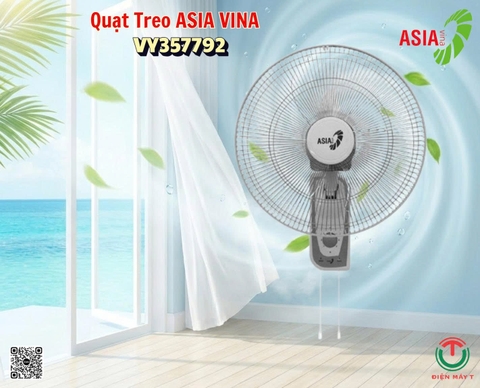 Quạt treo tường ASIAVINA VY357792 Xám