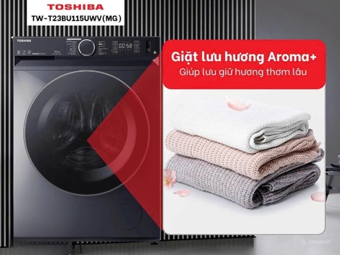 Máy giặt Toshiba Inverter 10.5 kg TW-T23BU115UWV(MG)