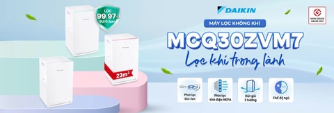 Máy lọc không khí Daikin MCQ30ZVM7 _ 25W