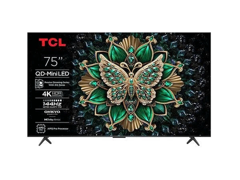 Google Tivi TCL QD-Mini LED 4K 75 Inch 75C6K