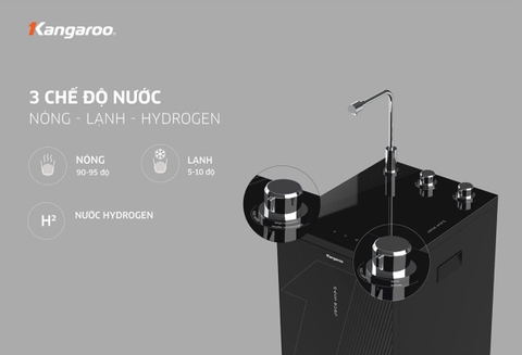 Máy lọc nước RO nóng nguội lạnh Hydrogen Kangaroo Infinity KG10A9I 8 lõi