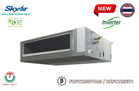 Máy lạnh giấu trần nối ống gió Daikin FBFC125DVM9/RZFC125EY1 - 3Pha [2025]