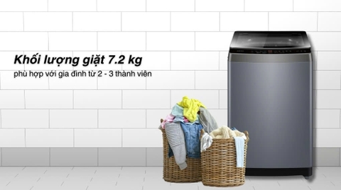 Máy giặt Aqua 7.2 kg AWM72-316K(S)