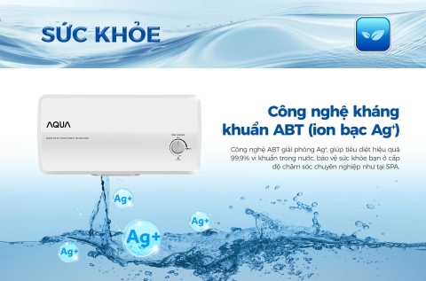 Máy nước nóng gián tiếp Aqua 20 lít 2500W AES20H-SUPER