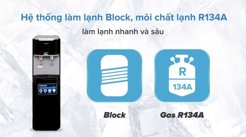 Cây nước nóng lạnh Toshiba RWF-W1669BV(K1) 650W