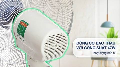 Quạt treo tường Senko 47W 3 cánh TC1626