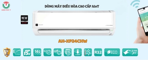 Máy lạnh Sharp Inverter 2.5 HP AH-XP24CHW [2025]