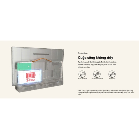 Google TV Di Động FULL HD Coocaa 24 Inch Wifi - Model 24LP6000G