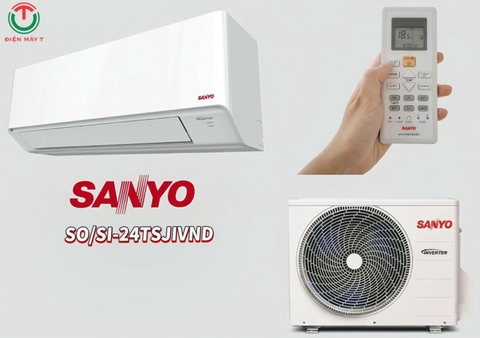 Máy lạnh Sanyo Inverter 2.5 HP SO/SI-24TSJIVND