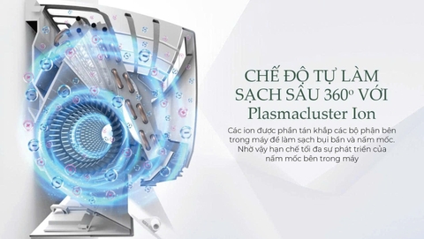 Máy lạnh Sharp Inverter 1.5 HP AH-XP13CSWA [2025]