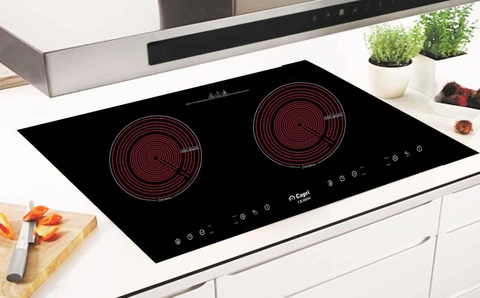 Bếp hồng ngoại 2 vùng nấu Capri CR-800H