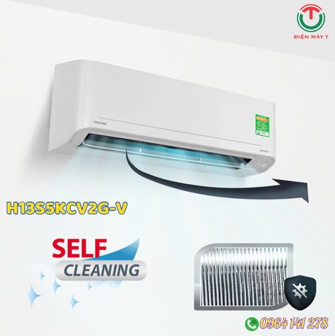 Máy lạnh Toshiba Inverter 1.5 HP RAS-H13S5KCV2G-V