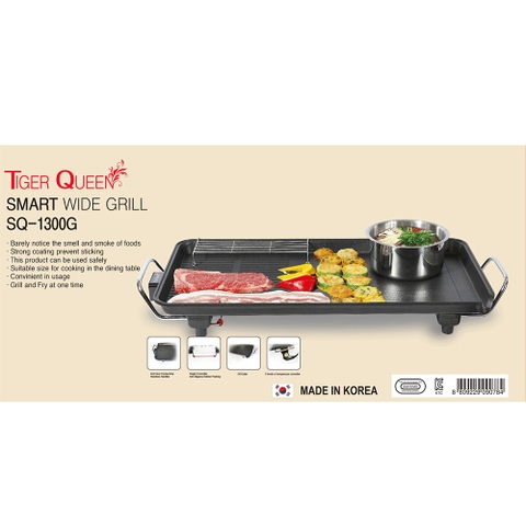 BÀN NƯỚNG ĐIỆN TIGER QUEEN SQ-1300G