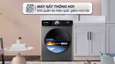 Máy sấy Funiki 10 Kg HD V6100AG
